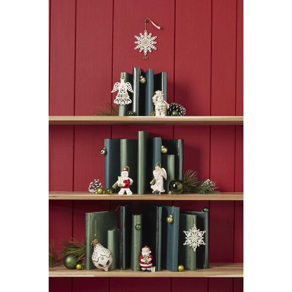 Lenox 2024 Santa with Pickle & Candy Cane Ornament Christmas - Picture 5 of 7